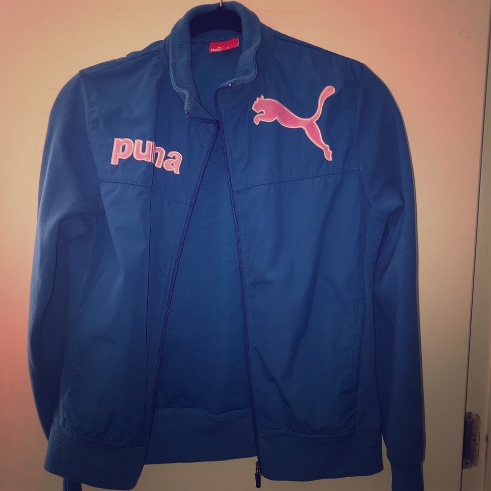 Puma jacket size L girls